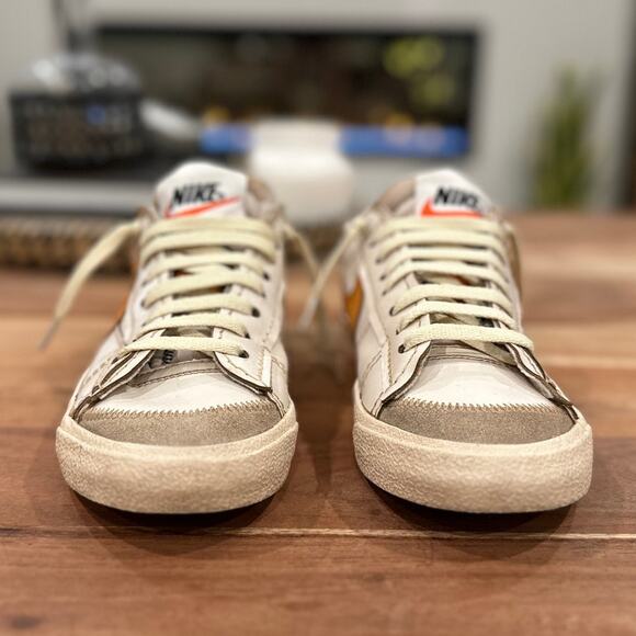 Nike | US 9 | Blazer Low \'77 Jumbo Premium RARE Orange Cream DN2158-100 Sneaker main image 6